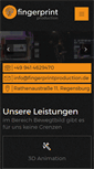 Mobile Screenshot of fingerprintproduction.de